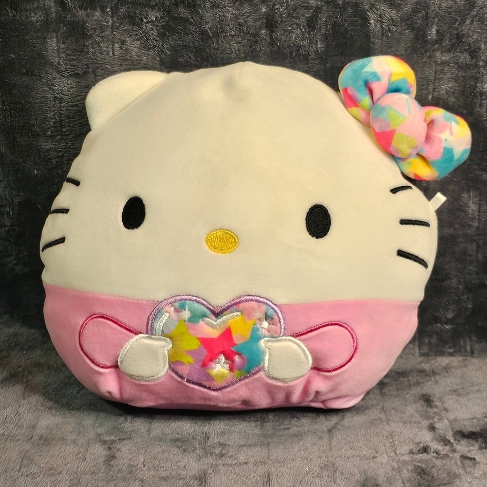 Squishmallows Hello Kitty Sanrio Pink Star Shine 8" Plush Jazwares 2025